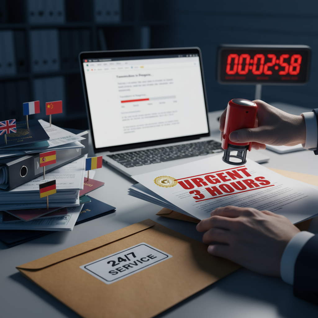 Traducciones urgentes express certificadas